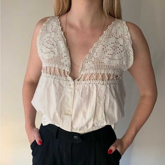 Antique Cotton Top - Picture 2 of 13